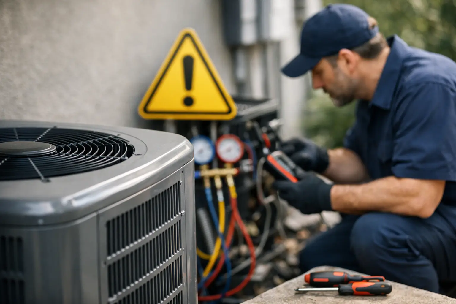 Central Air Conditioner Repair Warning Signs