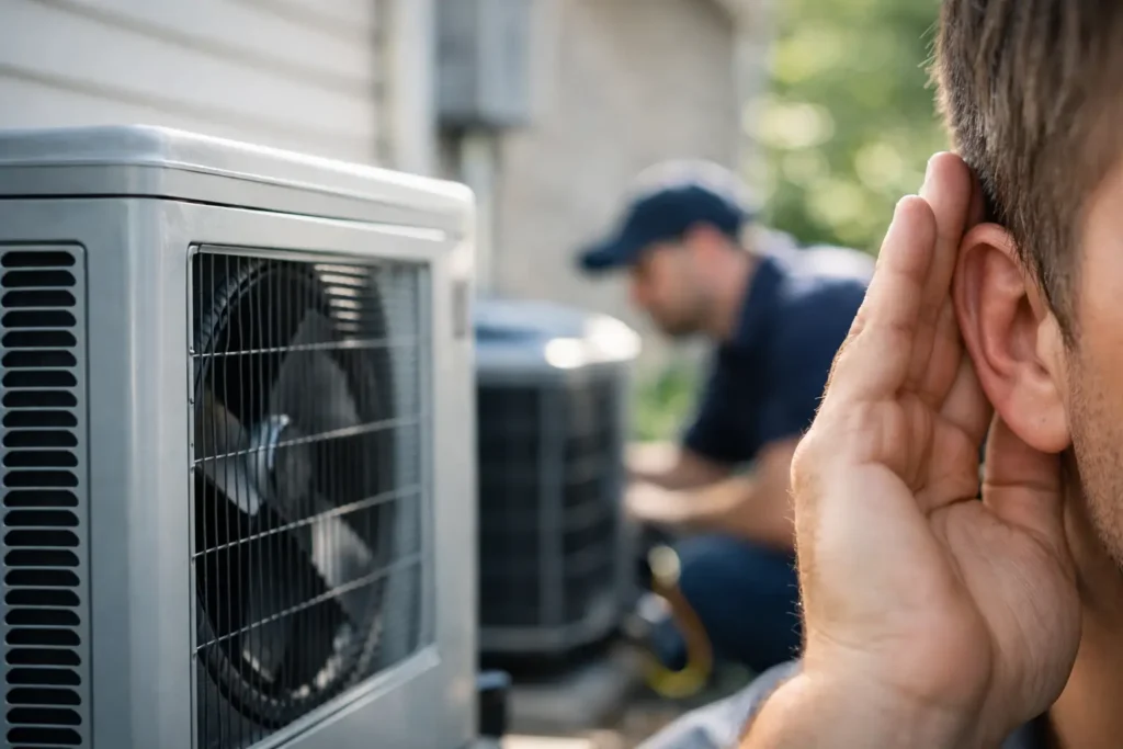 Why Is My AC Loud? Common Noises Explained
